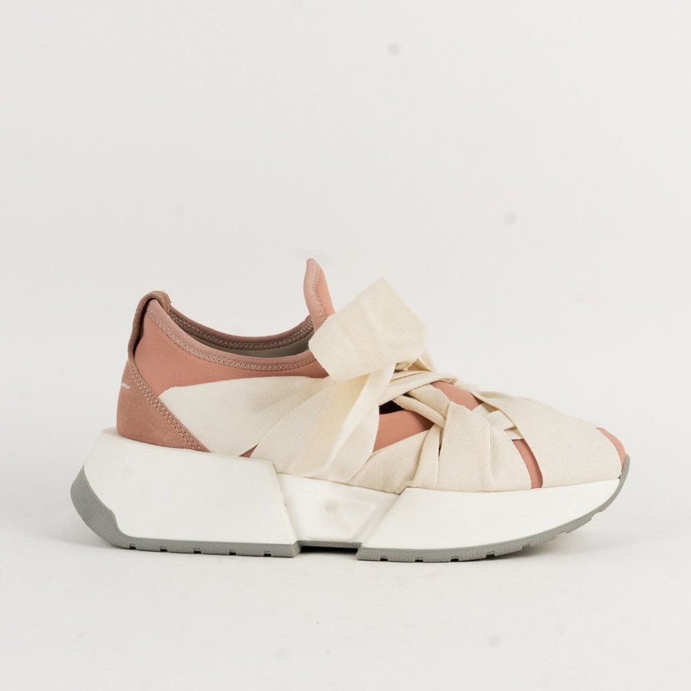 MM6 Ribbon-Wrapped Neoprene Sneaker